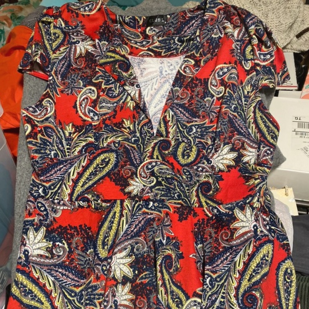 Paisley Club L Dress from Asos